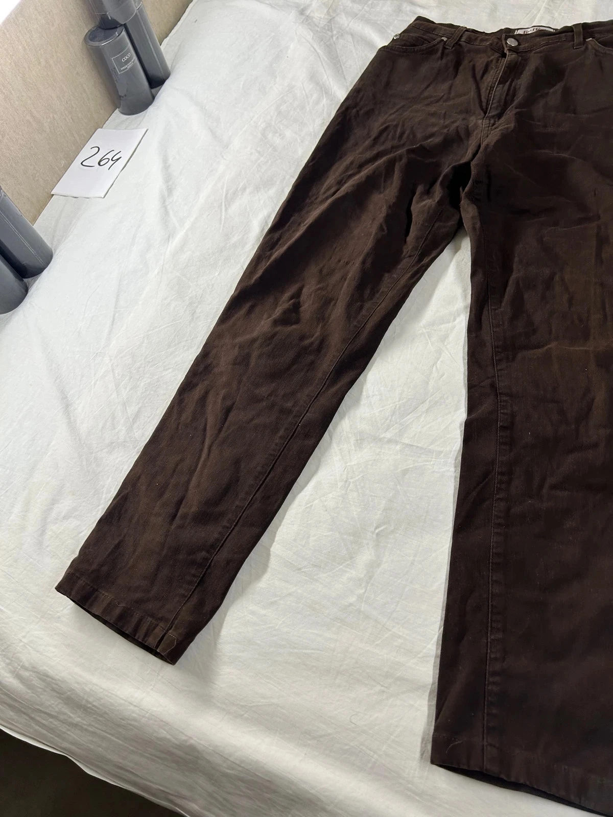 Bruine Burton skinny jean maat 40 – photo 5